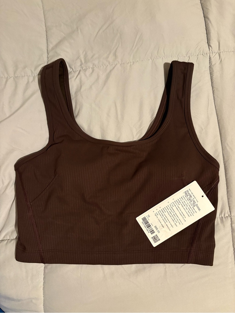 Lululemon Wunder Train Scoop Neck Tank